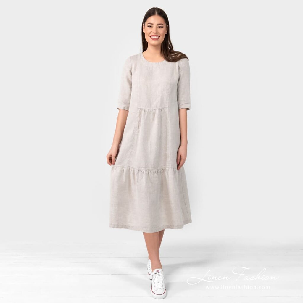 SERENA Mekko beige 1 SERENA Mekko beige