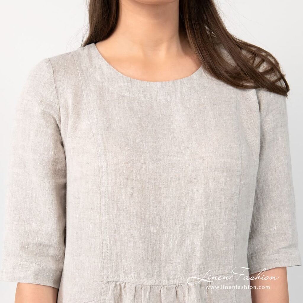 SERENA Mekko beige 4 SERENA Mekko beige - Image 4