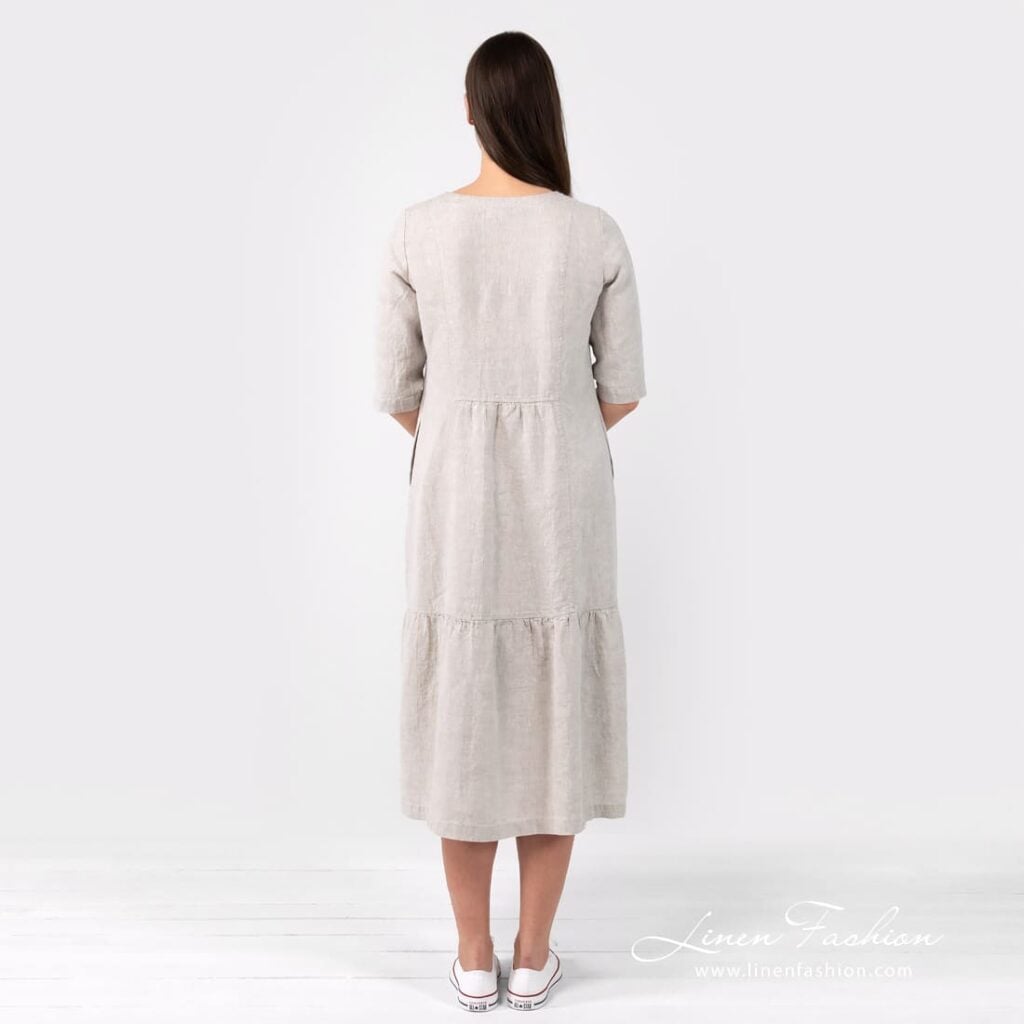 SERENA Mekko beige 6 SERENA Mekko beige - Image 6