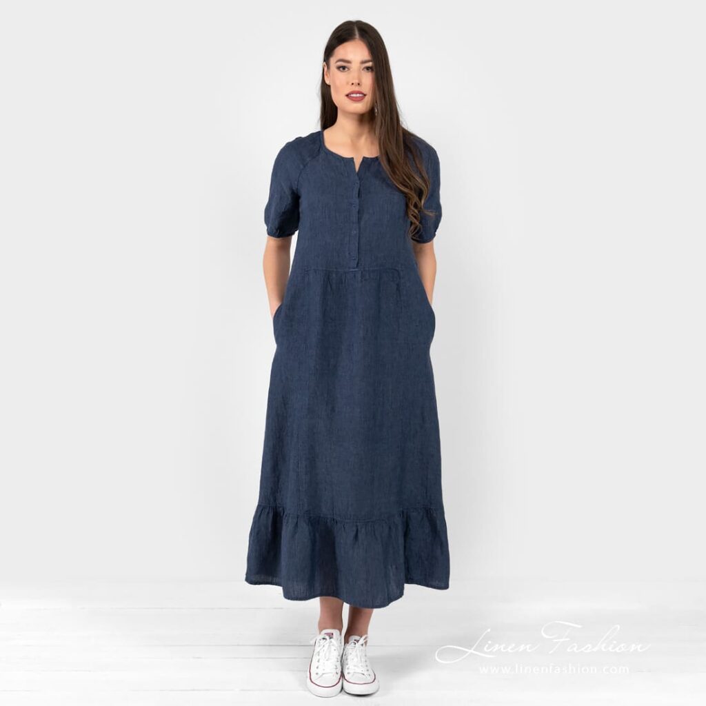 ZOE Mekko tummansininen 1 ZOE Mekko tummansininen