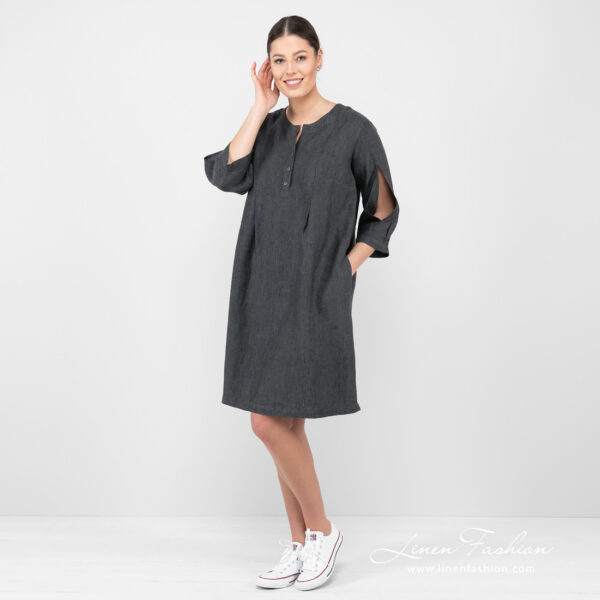 ADELAIDE Mekko tummanharmaa