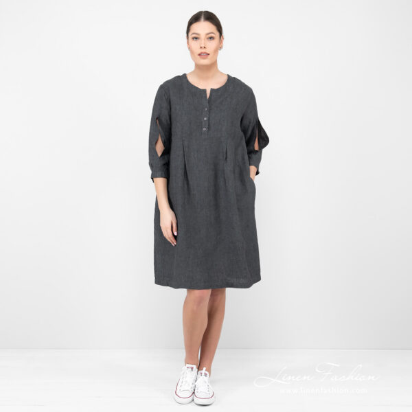 ADELAIDE Mekko tummanharmaa - Image 2