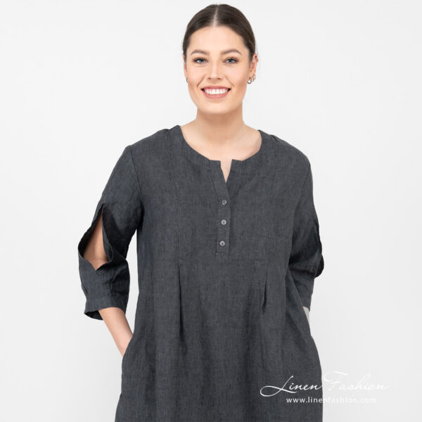 ADELAIDE Mekko tummanharmaa - Image 4