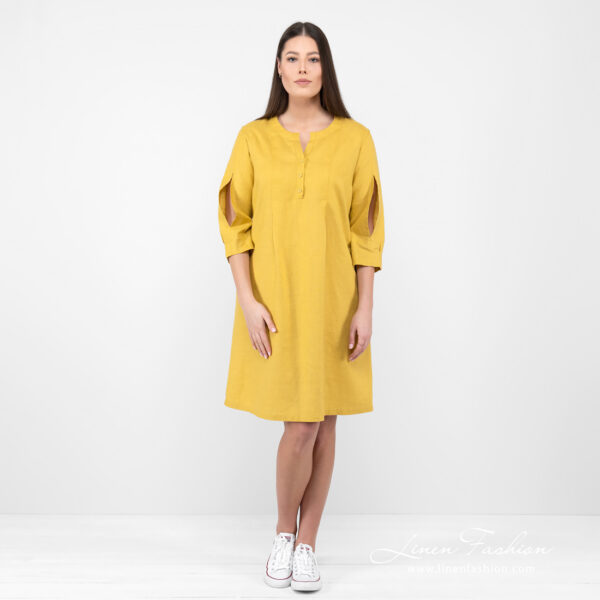 ADELAIDE Mekko sinapinkeltainen