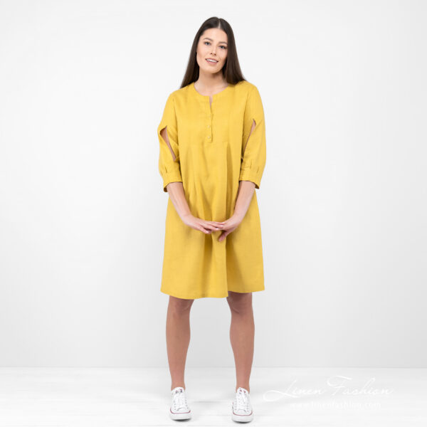 ADELAIDE Mekko sinapinkeltainen - Image 2