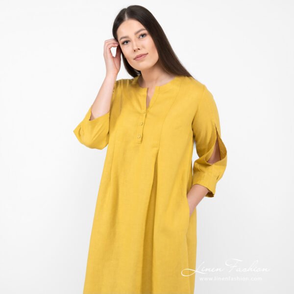 ADELAIDE Mekko sinapinkeltainen - Image 4