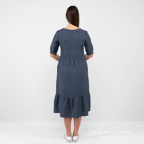 LEONA Mekko tummansininen - Image 5