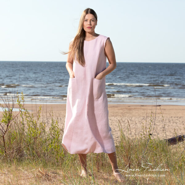 ELLE Mekko vaaleanpunainen