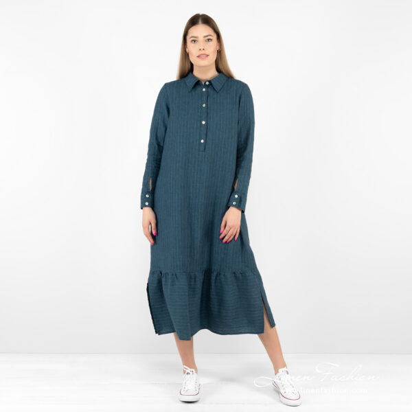 MINDY Mekko raidallinen sininen