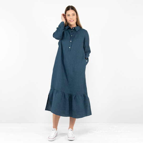 MINDY Mekko raidallinen sininen - Image 2
