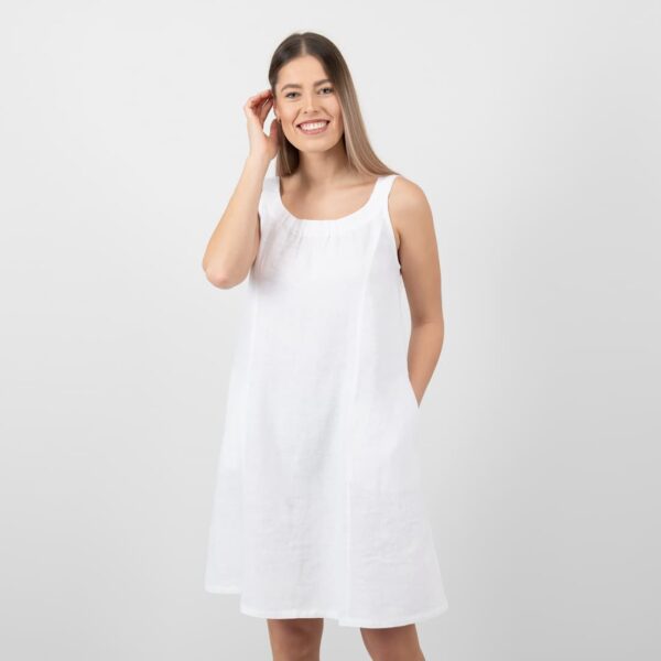 MINA Mekko valkoinen - Image 3
