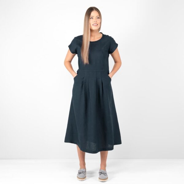 VERENA Mekko tummansininen - Image 2