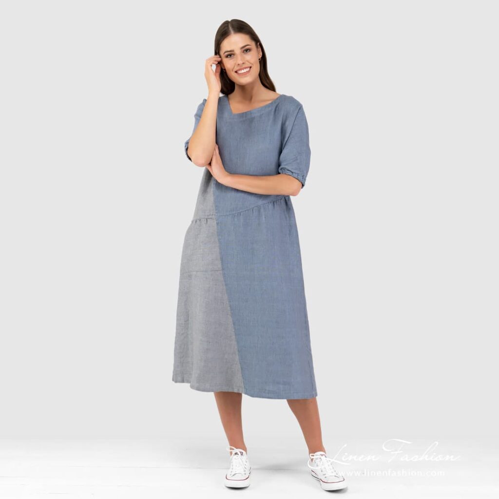INDI Mekko sininen 1 INDI Mekko sininen
