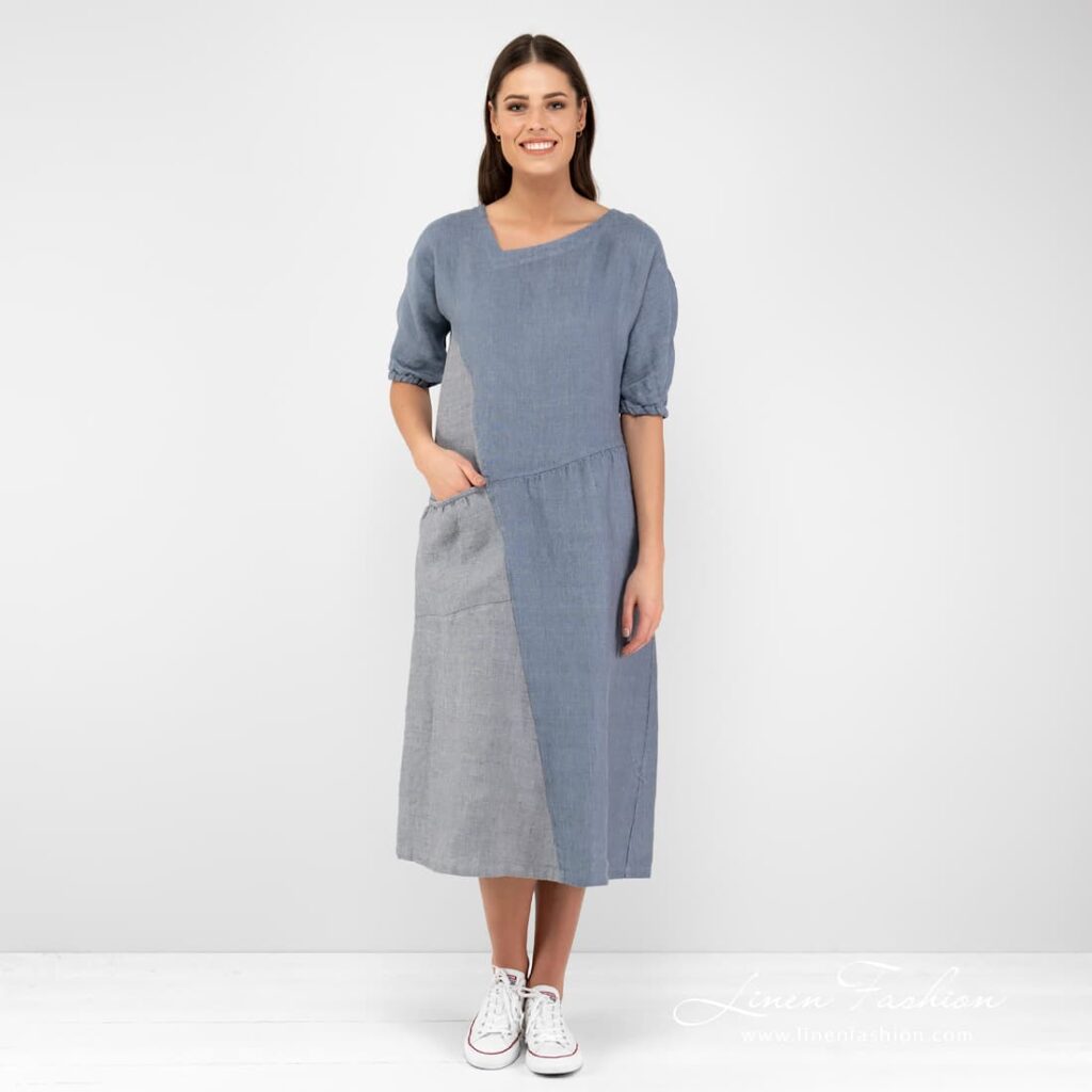 INDI Mekko sininen 2 INDI Mekko sininen - Image 2