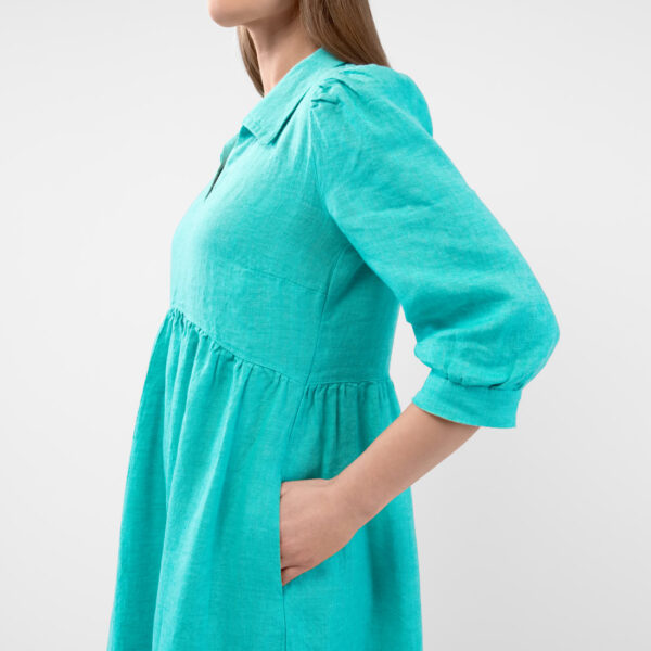 ANETTE Mekko turkoosi - Image 5