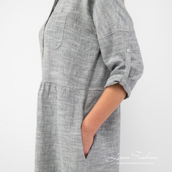 JUDIT Mekko harmaa - Image 4