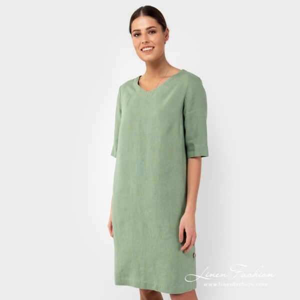 MALVINA Mekko vihreä - Image 2