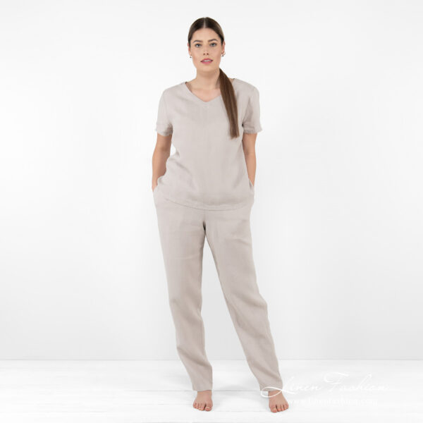 LILLY Housut beige - Image 3