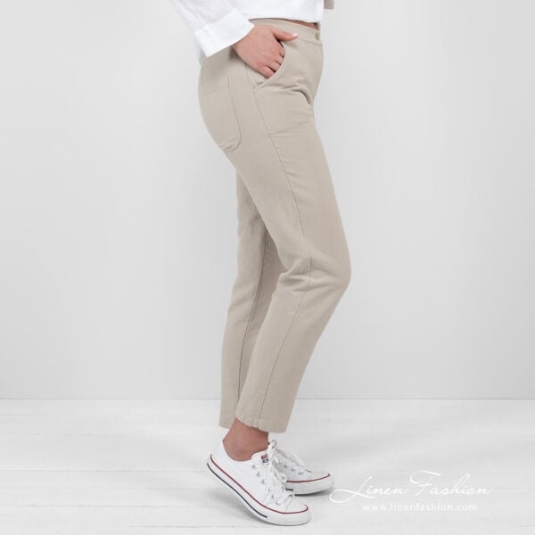 NOJA Housut beige - Image 4
