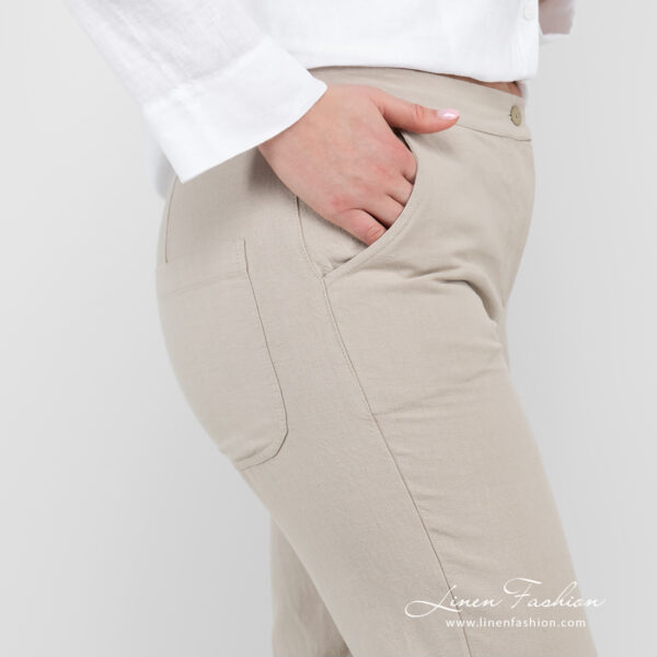 NOJA Housut beige - Image 3