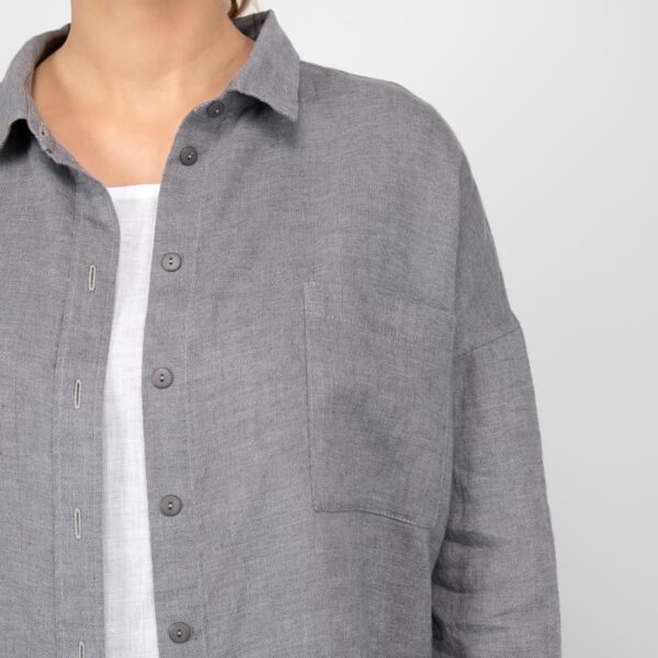 ODILE Paita tummanharmaa - Image 5