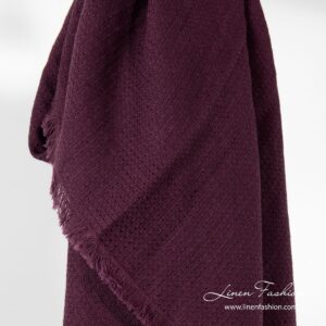 PUNTA Huivi tummanpunainen