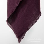 PUNTA Huivi tummanpunainen