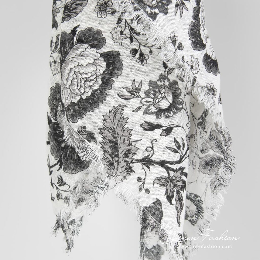 GARDENIA Huivi musta 3 GARDENIA Huivi musta - Image 3