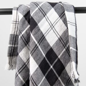 MINGA Huivi valkoinen musta