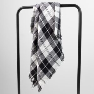 MINGA Huivi valkoinen musta