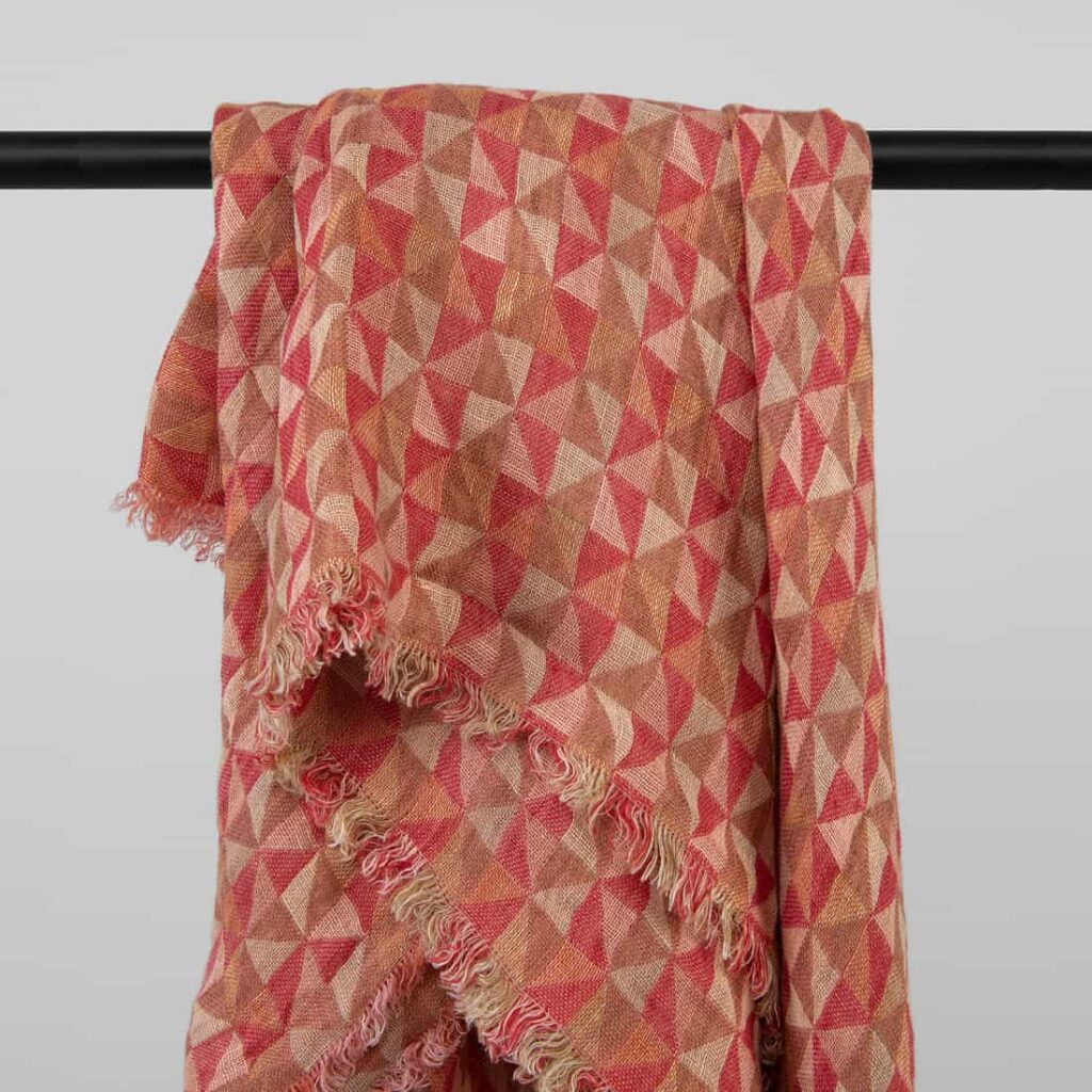 MOLI Huivi ruskeanpunainen 2 MOLI Huivi ruskeanpunainen - Image 2