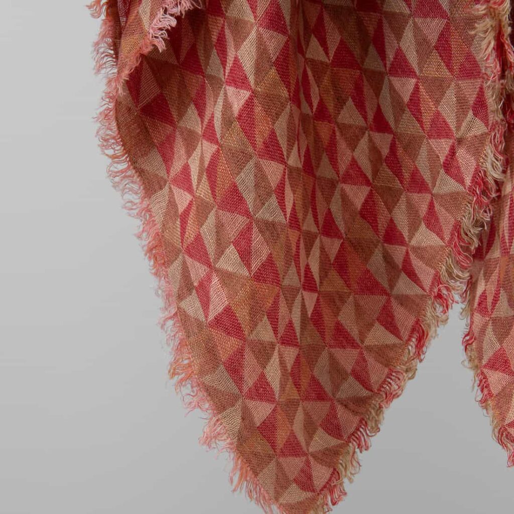 MOLI Huivi ruskeanpunainen 3 MOLI Huivi ruskeanpunainen - Image 3