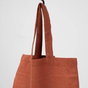 GAMMA Pellavakassi poltettu oranssi