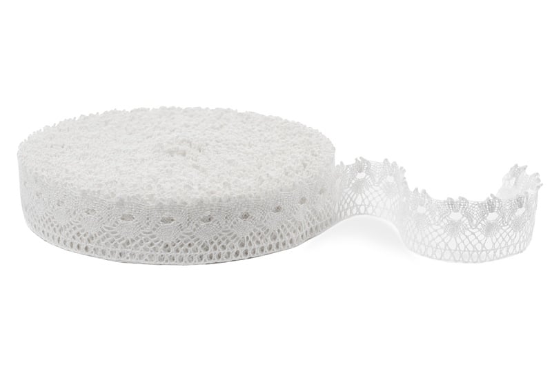 Luonnonvalkoinen pellavapitsi nro 33