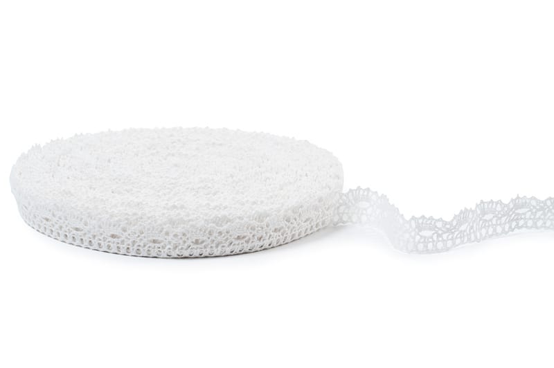 Optisen valkoinen pellavapitsi nro 38