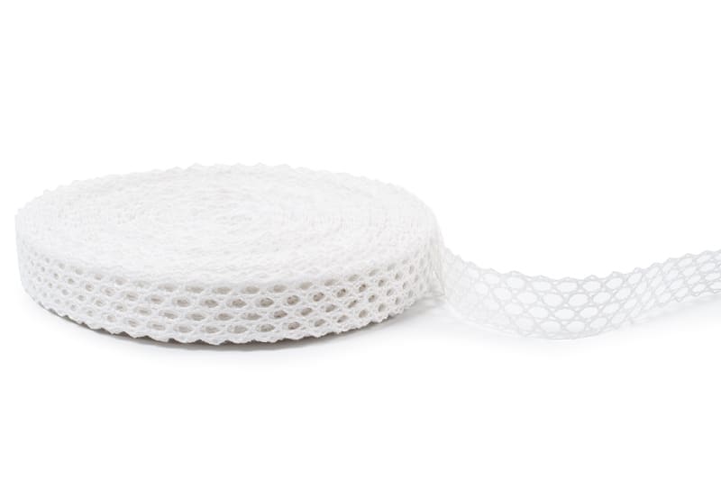 Optisen valkoinen pellavapitsi nro 37