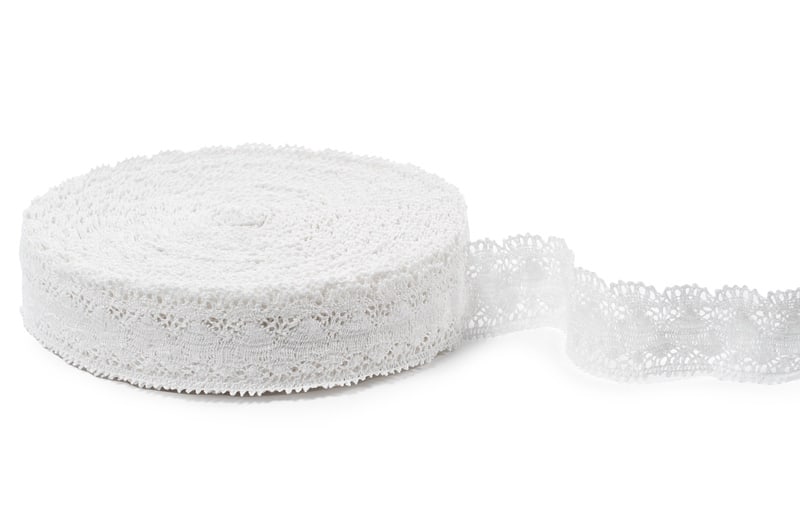 Luonnonvalkoinen pellavapitsi nro 39