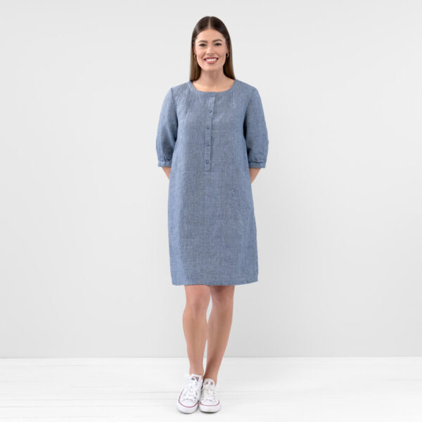 AVA Mekko sini-valkoinen - Image 5