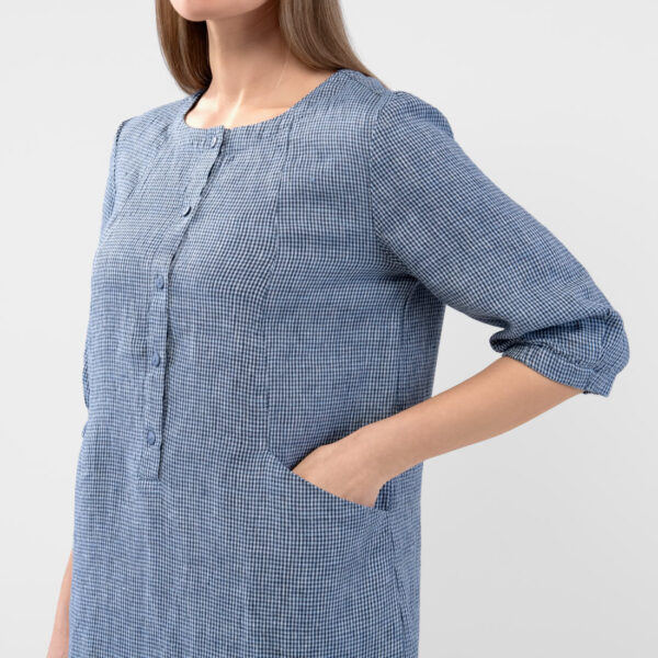 AVA Mekko sini-valkoinen - Image 4