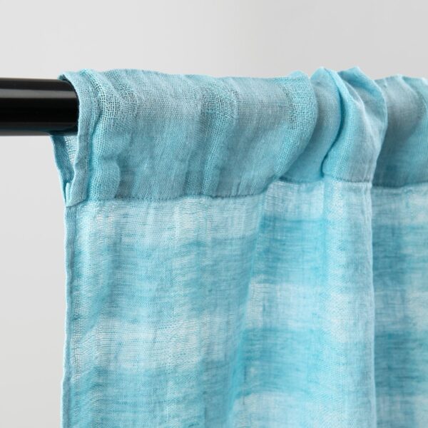 KORI Curtain light blue, with channel