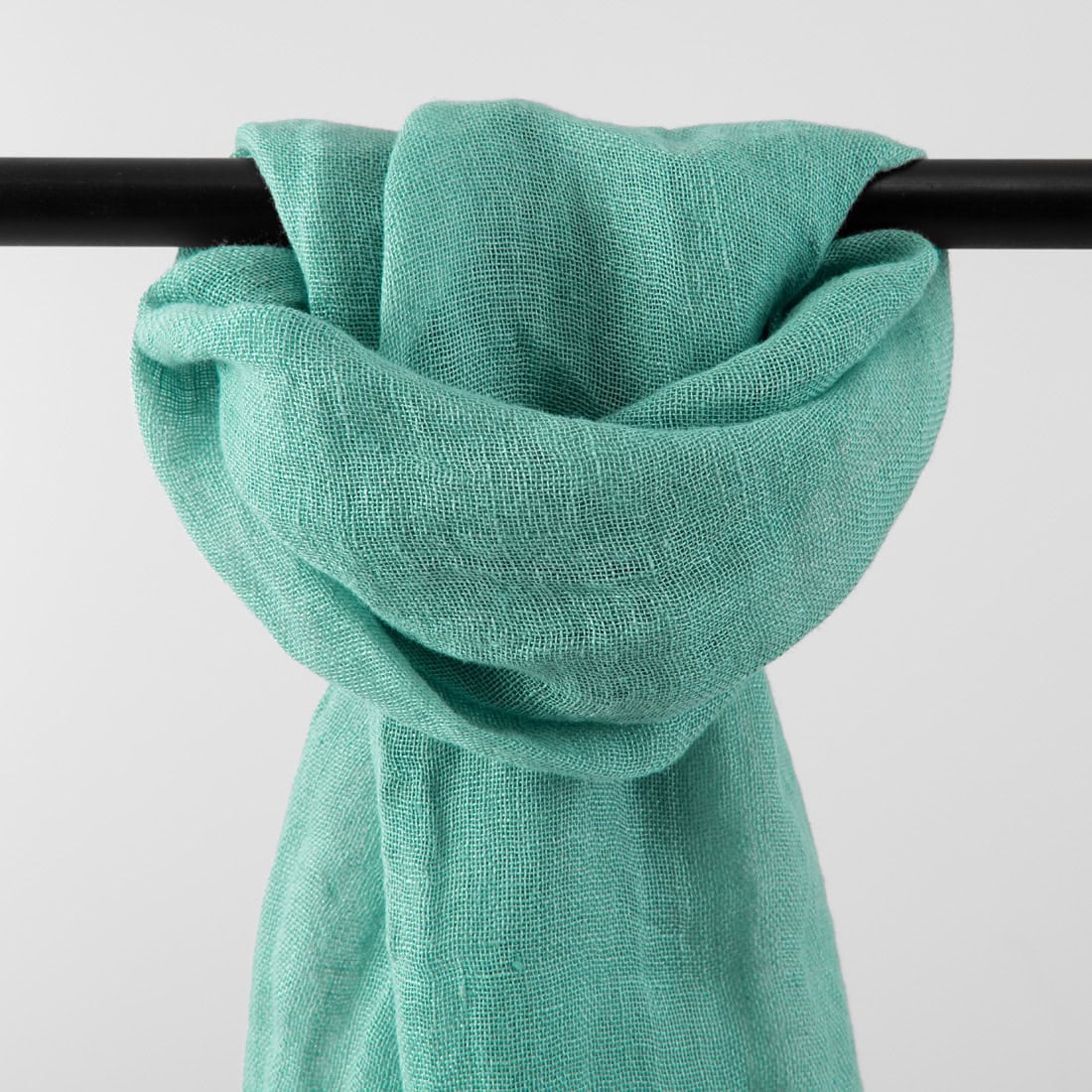 FINO Huivi akvamariini 2 FINO Shawl aquamarine, pure linen