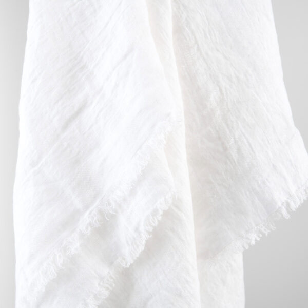 KORI Scarf white, linen scarf