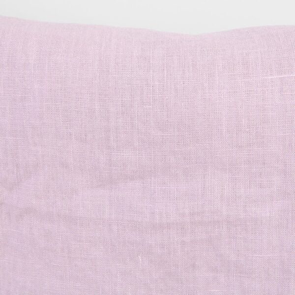 Linen fabric cool muted pink, washed, 145cm width