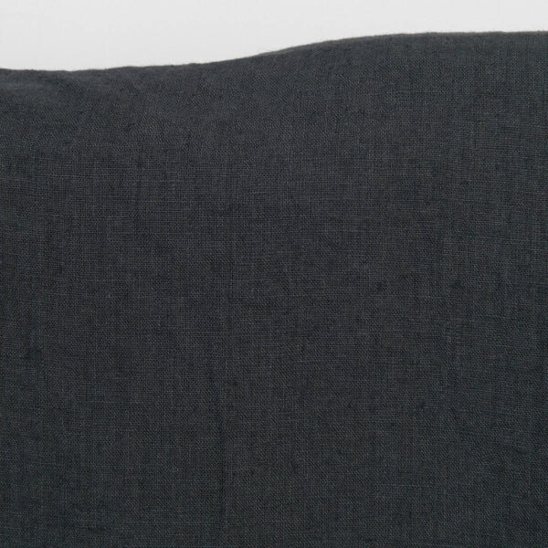 Pellavakangas, tummanharmaa, pesty - Image 3
